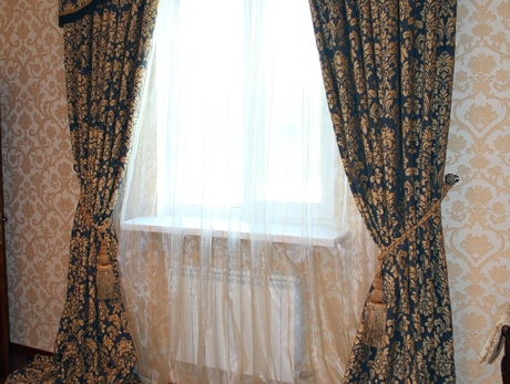 Фото штор в спальнях - Фотографии штор в спальных комнатах. 