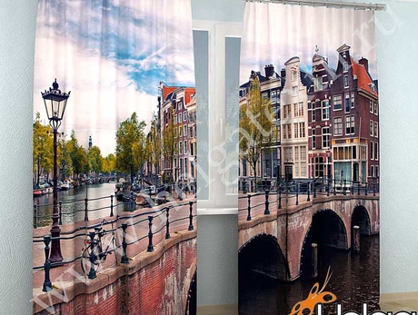 Канал в Амстердаме Арт.3166