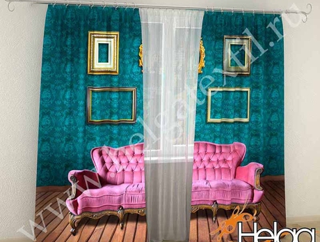 Розовый диван Арт.2708